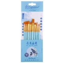 Giorgione Nylon Brushes Watercolor/Gouache/Acrylic/Oil Painting Brush Round Pointed Paint Pen Different Shapes Brush Art Supply