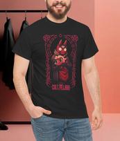 Pink cult of the lamb short sleeved  Shirt 2XL