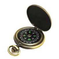 Išgyvenimo stovykloje kompasas, atsparus vandeniui, didelio jautrumo tikslus, lengvai skaitomas retro stiliaus navigacinis kompasas Copper plated