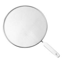 Splatter Screen Frying Pan Cover Hot Oil Grease Splash Guard Stainless Steel Protector Home Kitchen Accessory