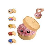 Kids Interactive Toy Squishy Glitter Dumpling, Cute Design, Multicolor, 10x10cm
