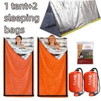 Emergency Thermal Survival Tent & Bivvy Kit – Weatherproof Heat-Reflective Shelter For Desert & Outdoor Emergencies