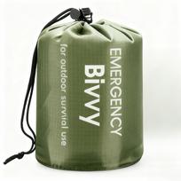 Portable Foldable Thermal Emergency Sleeping Bag Bulk Pack With Storage Pouch