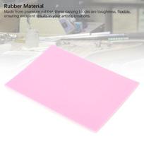 Adhesive Sheet Rubber Carving Block Pink White Rubber Engraving Block Linoleum Block  Crafts rožinė