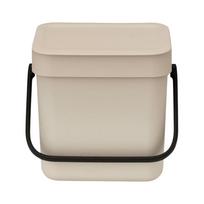 Bio atliekų šiukšliadėžė Brabantia Sort & Go, 3 l l, smėlio sp.