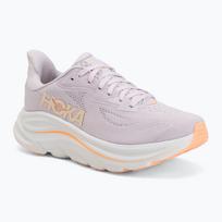 Moteriški bėgimo bateliai HOKA Clifton 10 lilac cream/tangerine glow