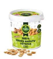 Healthy Choice Žemės riešutų sviestas traškus su gabaliukais 1kg