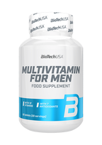 BioTech Multivitamin For Men 60 tab. | Multivitaminai vyrams