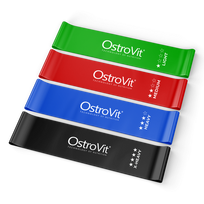 „OstroVit“ treniruočių juostų (gumų) komplektas 4 vnt