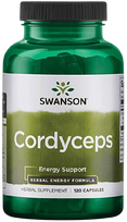 Swanson Cordyceps 600mg 120caps