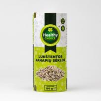 Healthy Choice Lukštentos kanapių sėklos, 150g