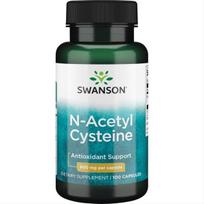 Swanson NAC N-Acetyl Cysteine 100 caps | kepenų sveikatai