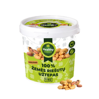 Healthy Choice Žemės riešutų užtepas kremas 1kg.