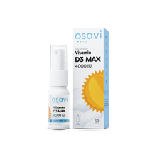Osavi Vitamin D3 Oral Spray - MAX 4000IU - 12.5 ml.