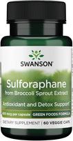 Swanson Sulforafanas iš brokolių 400 mcg 60 Veggie Caps