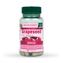 Holland & Barrett Double Strength Grapeseed Extract 100mg 50caps