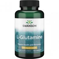 Swanson L-Glutamine 500mg 100caps