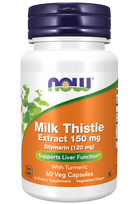 Milk Thistle Extract with Turmeric, 150mg - 60 vcaps