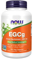 NOW Foods EGCg Green Tea Extract, 400mg - 180 vcaps
