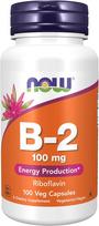 Now Foods Vitamin B-2 Riboflavin 100 mg - 100 veg. capsules