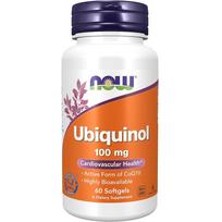 Now Foods Ubiquinol 100 mg 60 softgels | Ubikinolis