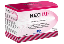Biomedica Foscama NEOTAD 20x2g sachets | Reduced L-Glutathione Setria®