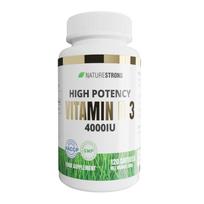 Naturestrong High Potency Vitamin D-3 4000IU 120 softgels