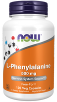 NOW FOODS L-Phenylalanine 500 mg 120 Veg Capsules