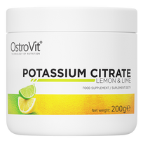 OstroVit Potassium Citrate 200 g lemon lime-PASKUTINIAI VIENETAI