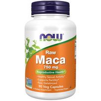 NOW Foods RAW Maca 6:1 Concentrate, 750mg - 90 vcaps