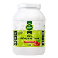 Healthy Choice 100% išrūgų baltymai (Vanilės, braškių, šokolado skonio), 1kg