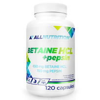 ALL NUTRITION BETAINE HCL + PEPSIN 120 capsules