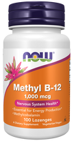NOW Foods Methyl B-12 1000mcg 100 lozenges