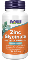 NOW Foods  Zinc Glycinate - 120 softgels