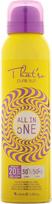 That'so ALL IN ONE SPF 20*/30*/50+*. Three sun protection filters in one bottle 100ml.