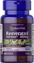 Puritan's Pride Resveratrol 100 mg 60 rapid release softgels