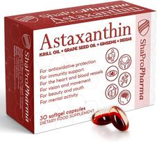 ShaProPharma Astaksantinas 30 minkštųjų gelių