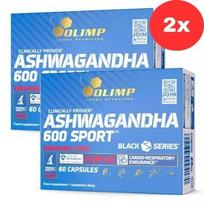 2x Olimp® Ashwagandha 600 Sport KSM-66®, 60 kaps.