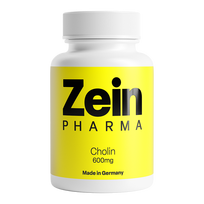 Zein Pharma Choline (Choline bitartrate), 600mg - 60 caps