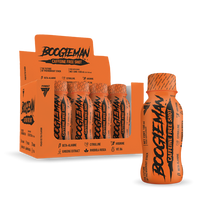 12x BOOGIEMAN SHOT CAFFEINE FREE 100ml ICE TEA PEACH