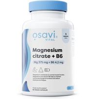 Osavi Magnesium Citrate + B6, 375mg + 4.2mg - 90 vcaps