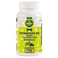 Healthy Choice Vitamin D3 4000IU 120kaps.