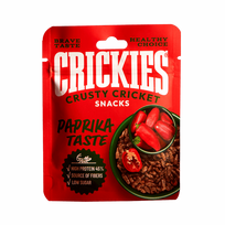 CRICKIES džiovinti svirpliai paprikos skonio 15g