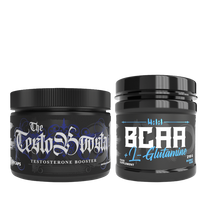 The Iron X BCAA + L-GLutamine 210g + Testoboosta 120caps