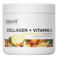 OstroVit Collagen + Vitamin C 200 g Jautienos Kolagenas su VItaminu C