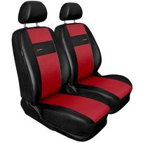Automobilio sėdynių užvalkalas Autodekor X-Line, juoda sp./raudona sp., 2 vnt., Universalus