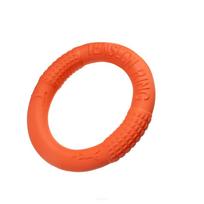 Žaislas šuniui, žiedai Doggy Ringo, 27.5 cm, Ø 27.5 cm, oranžinė sp., L