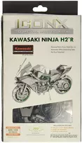 Metal Earth Metalinis 3D konstruktorius "Kawasaki Ninja Žalias" Iconx serija