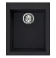 Plautuvė CLIVO 1B black/juoda