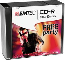 EMTEC Vinyl Look - 10 x CD-R - 700MB (80 Min) 52x